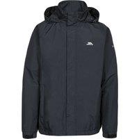 Trespass Men's Nabro II Waterproof Jacket in Black | Size: Large
