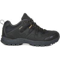 Trespass Men's Finley Low Cut Hiking Shoes in Jet Black | Size: 11