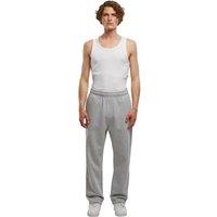 New Morning Studios Men's Basic Tracksuit Bottoms in Grey | Size: Large