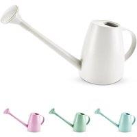 Keplin 1.8L Plastic Watering Can with Sprinkler Rose in White