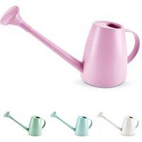 Keplin 1.8L Plastic Watering Can with Sprinkler Rose in Pink
