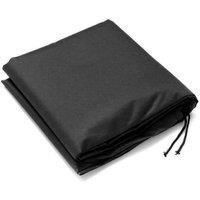 VOGREX Outdoor Garden Bench Seat Cover For Furniture 2 Seat (134x66x89cm) in Black | Size: 134 x 66 x 89 cm