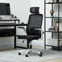 okwish Office Chair Adjustable Comfort with Mesh Back Black