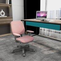 okwish Office Chair Adjustable Height with Mesh Back Pink