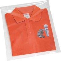 Essentials Self Seal Polypropylene Garment Bags in Clear