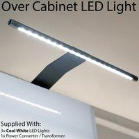 Loops 3x Over Cabinet LED Light & Driver Kit COOL WHITE Kitchen Cupboard Reading Lamp