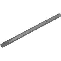 Loops 35 x 620mm Impact Chisel - 1 & 1/4 Hex Shank - Demolition Breaker Steel in Metallics
