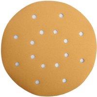 Abracs Expert Drywall 120 Grit Orbital Sander Sheets (Pack of 50) in Yellow