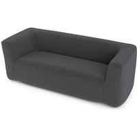 Kelvenix Double Inflatable Couch Portable Blow Up Sofa in Dark Grey | Size: 0.6m2