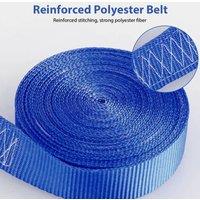 SPETLEK 5m Ratchet Tie Down Straps 800KG 6x in Blue | Size: 100g