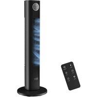 Kelvenix 28dB Tower Fan for Bedroom in Black