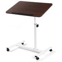 FLAVORA Brown Adjustable Portable Laptop Table | Size: 100 cm x 100 cm