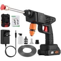 FLAVORA 2 Pack Battery Cordless High Pressure Washer in Black | Size: 1.25kg