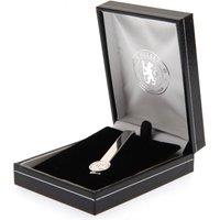 Chelsea FC Men's Silver Plated Tie Slide