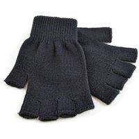 Laltex Men's Magic Fingerless Gloves in Black