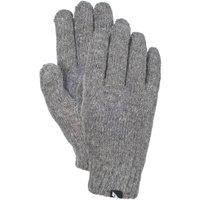 Trespass Women's Manicure Knitted Gloves in Grey | Size: Large/XL