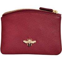 Love EMVY Women's Bumble Bee RFID Coin & Card Purse with Gift Bag in Burgundy