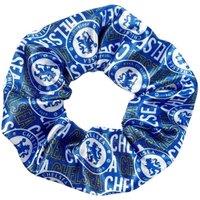 Chelsea FC Women's Crest Scrunchie in Blue