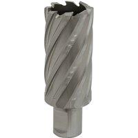 Loops 31mm x 50mm Depth Rotabor Cutter - M2 Steel Annular Metal Core Drill 19mm Shank in Metallics