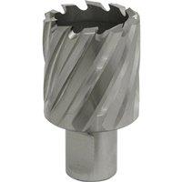 Loops 34mm x 25mm Depth Rotabor Cutter - M2 Steel Annular Metal Core Drill 19mm Shank in Metallics