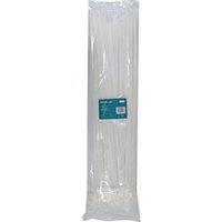 Securlec Cable Ties (Pack of 100) in White