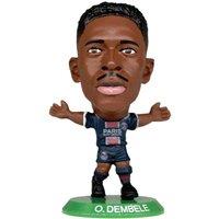 Paris Saint Germain FC Ousmane Dembele SoccerStarz Football Figurine in Navy