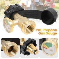 SPETLEK High Low Gas Pressure Gauge Level Indicator in Gold | Size: 10000mm x 520mm