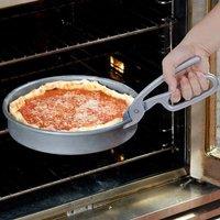 SPETLEK Aluminum Alloy Pizza Pan Gripper Pizzas in Silver | Size: 0.6m2