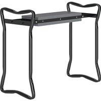 EONLION Garden Kneeler 2 In 1 Ergonomic Design in Black