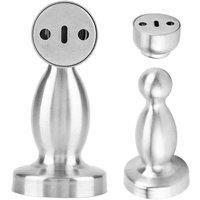 Kelvenix 4 x Magnetic Door Stops Buffer Wedge Stop in Silver | Size: 10000mm x 520mm