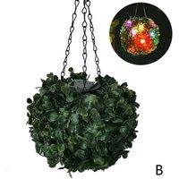 Kelvenix colorful Solar Powered Topiary Ball Lights | Size: 0.6m2