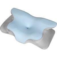 Lavio Contour Orthopedic Pillow Memory Foam Ergonomic Cervical Pain Relief in Blue