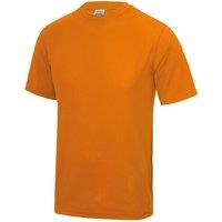 AWDis Men's Just Cool Performance Plain T-Shirt in Pale Orange | Size: 3XL