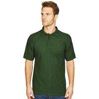 Absolute Apparel Men's Precision Polo Shirt in Bottle Green | Size: XL