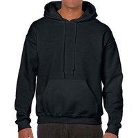 Gildan Men's Heavy Blend Hoodie in Black | Size: Small