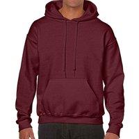 Gildan Men's Heavy Blend Hoodie in Maroon | Size: Small