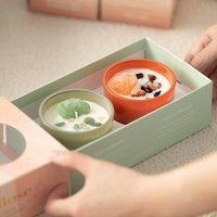 Scilla Rose Women's Crystal Healing & Affirmation Aromatherapy Candle Set in Orange | Size: 1kg