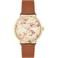Ted Baker Women's BKPPHF209 Fashion 37mm Quartz Watch in Brown