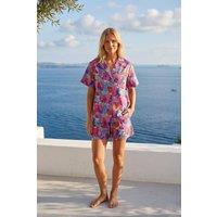 The Night Store Women's Roman Goddess Cotton Pyjama Short Set | Size: 10-12