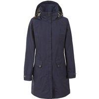 Trespass Women's Rainy Day Waterproof Jacket in Dark Navy | Size: Medium