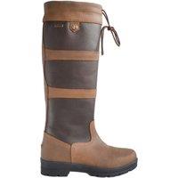 Brogini Women's Pembroke Classic Grain Leather Country Boots in Brown | Size: 7.5