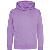 AWDis Hooded Sweatshirt Hoodie in Lavender | Size: 1-2 Years
