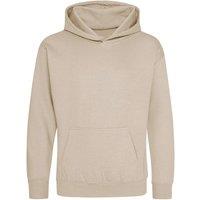 AWDis Hooded Sweatshirt Hoodie in Natural | Size: 5-6 Years