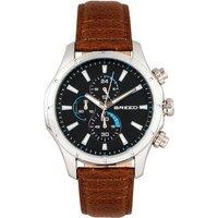 Breed Men's Lacroix Chronograph Leather-Band Watch in Brown