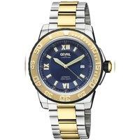 Gevril Men's Seacloud Blue Dial Swiss Automatic Movement SA100 SS Watch