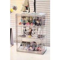 H&O Direct Wall Mount Transparent Display Case in White