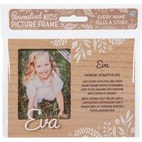 History & Heraldry Pre-personalised Child's Picture Frame - Eva - Over 90 Titles in Brown