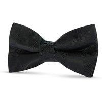 Paul Andrew Paisley Floral Satin Bow Tie in Black