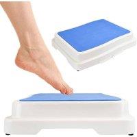 MANTRARAJ Anti Slip Bath Half Step Stool Shower Safety Mobility Disability Aid in White