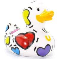 Bud Ducks Novelty Luxury Mini Rubber Duck - Pop Heart